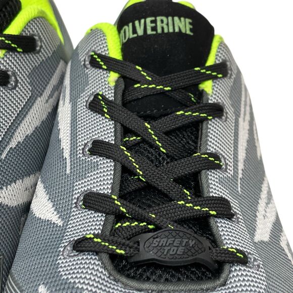 Wolverine Composite Toe Mens 12‎ Gray Jetstream 2 Missmatched L12EW,R12M Green main image 13